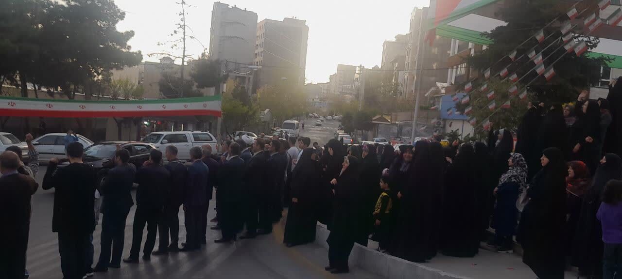 برگزاری مراسم راهپیمایی