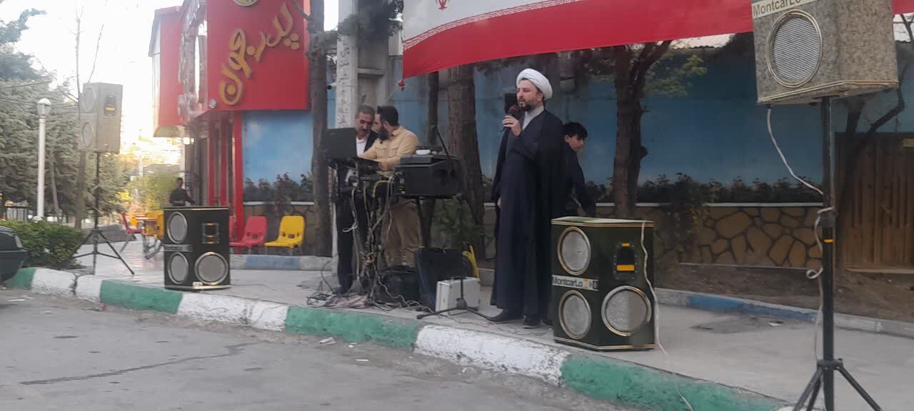 نگاهی به شور و حال نمازگزاران در حمایت از سپاه پاسداران برای حمله به رژیم صهیونیستی + فیلم و تصاویر