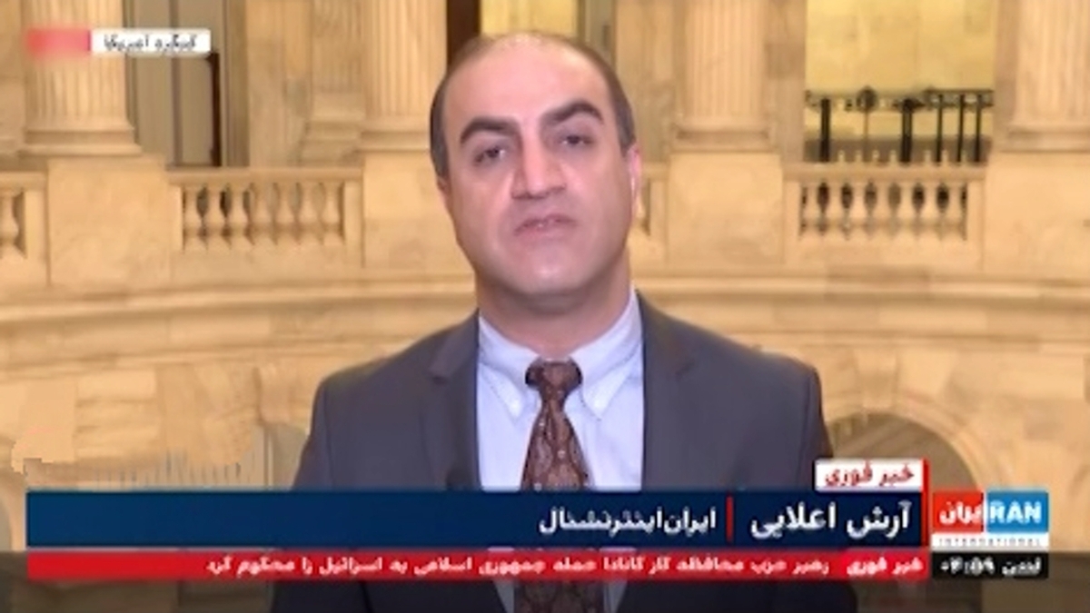 وحشت خبرنگار BBC از موشک‌های ایران + فیلم