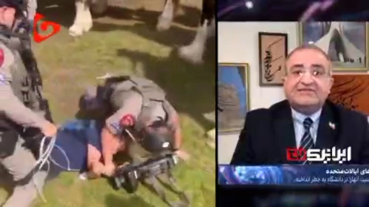 برخورد خشن سه پلیس آمریکا با دانشجوی دختر + فیلم