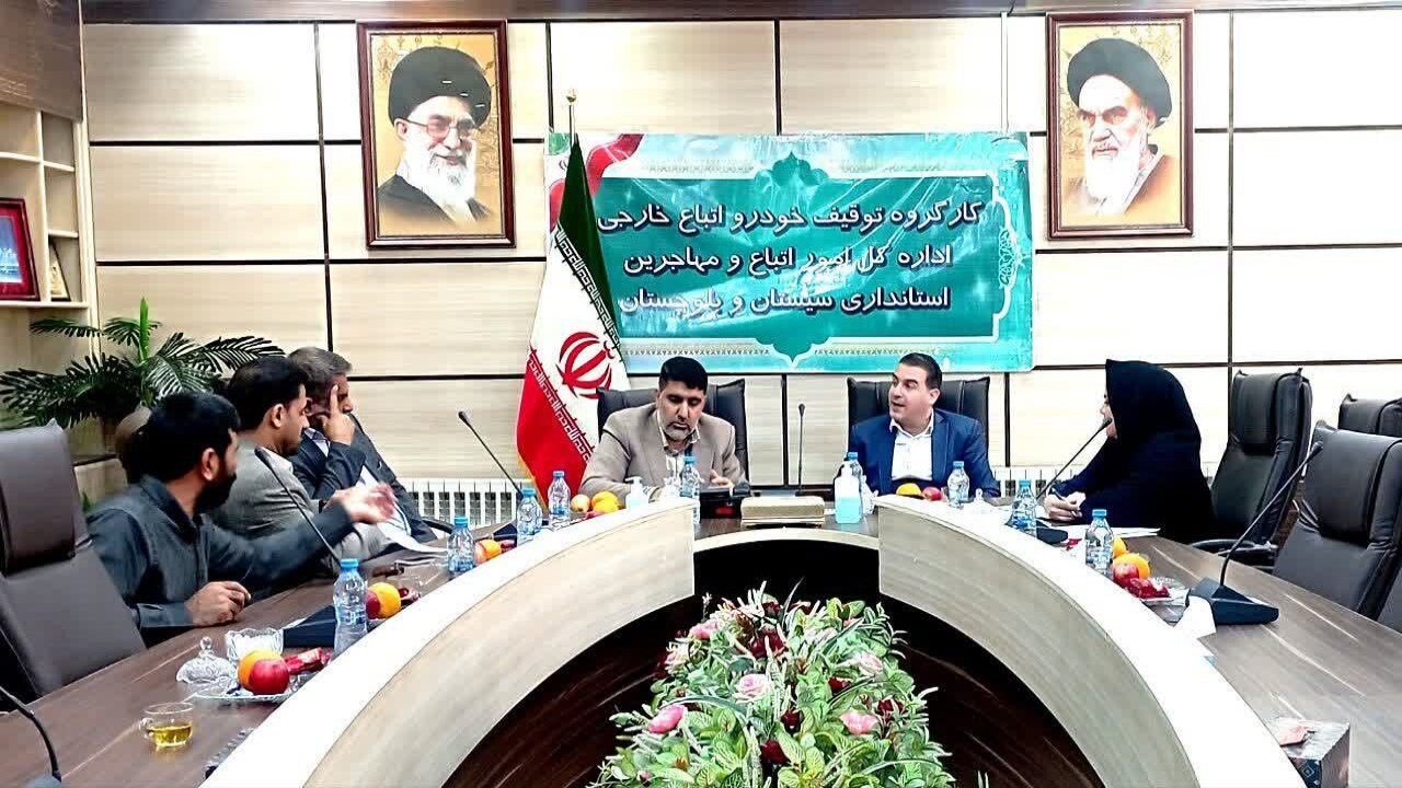 جلسه کارگروه توقیف حمل خودروی اتباع غیرمجاز