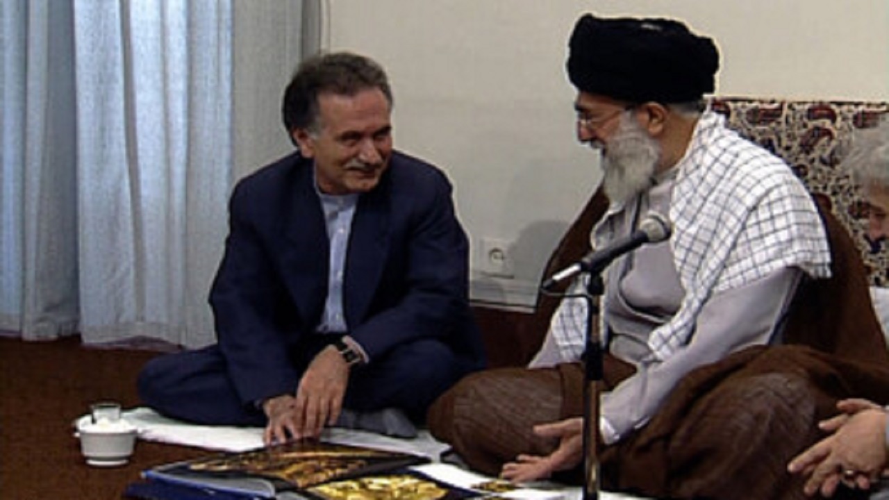 یکی از دیدار‌های خصوصی مرحوم صابری با رهبر انقلاب + فیلم