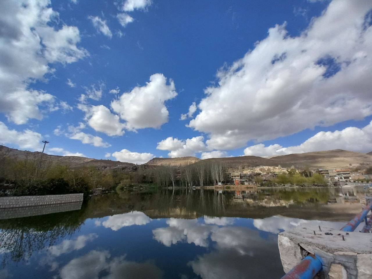 طبیعت بهاری دریاچه سمیرم
