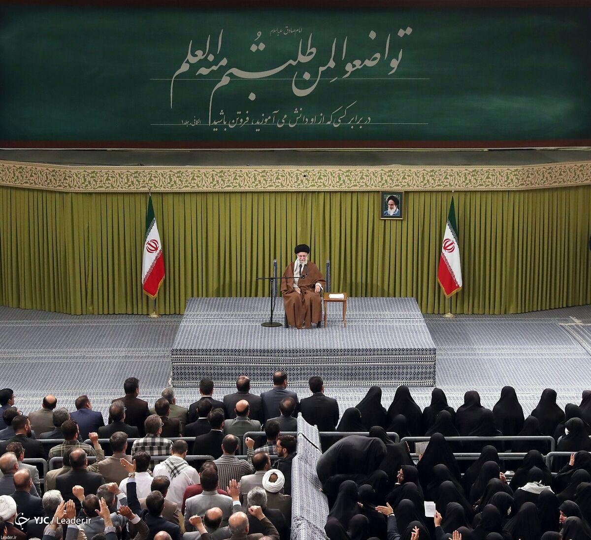 دیدار کارگزاران حج با رهبر انقلاب اسلامی