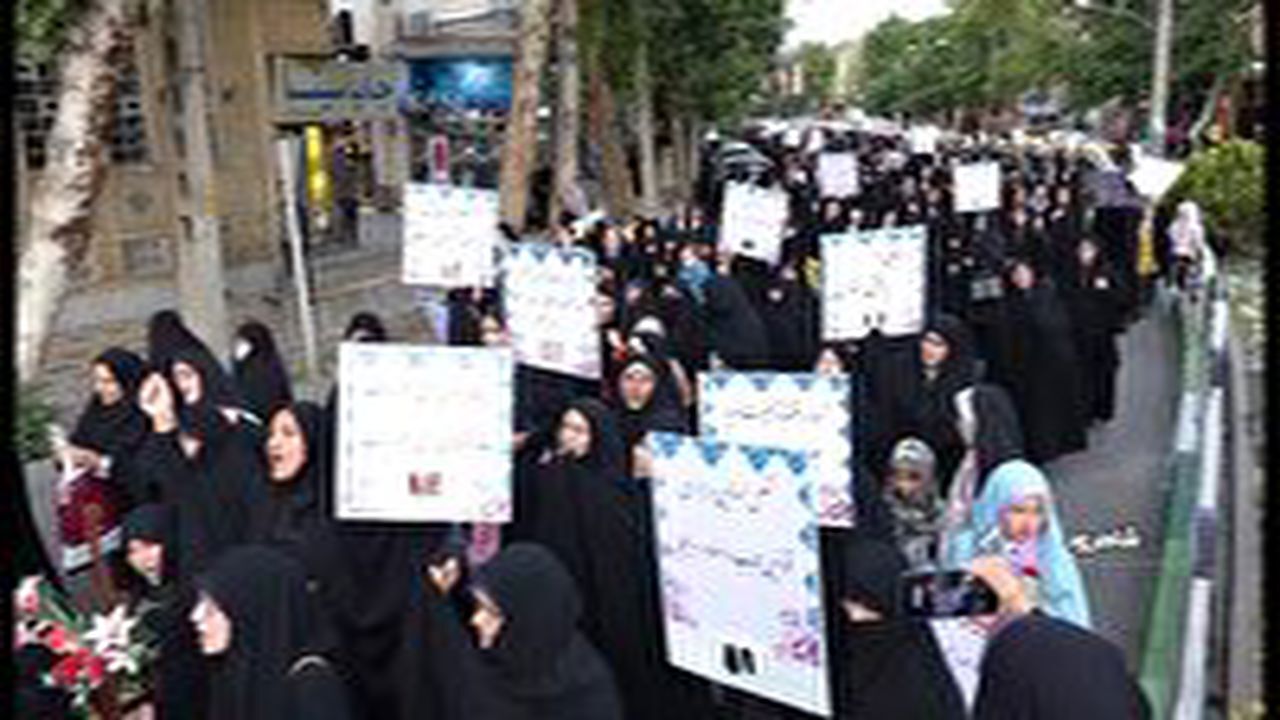 حمایت بانوان شاهرودی از اجرای طرح نور+ فیلم
