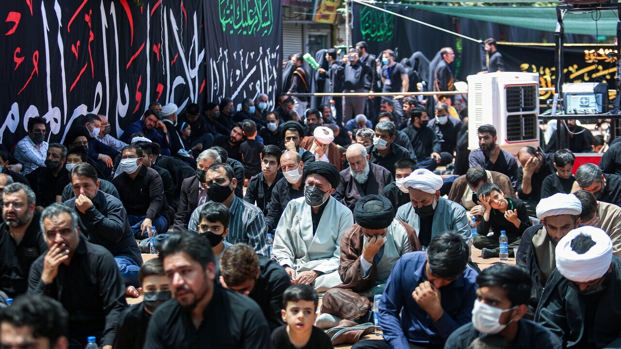 مراسم شهادت امام صادق (ع) + فیلم