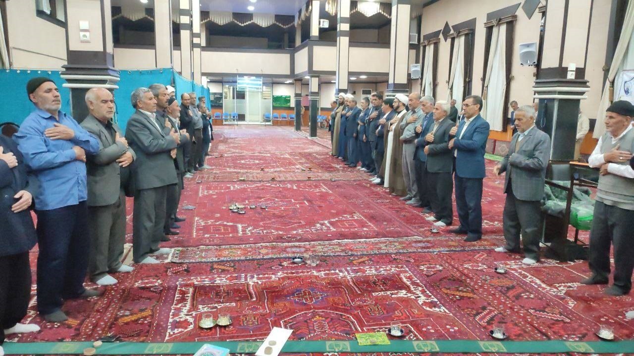 برگزاری مراسم عزاداری شهادت امام جعفر صادق (ع) در چهاربرج + فیلم و تصاویر