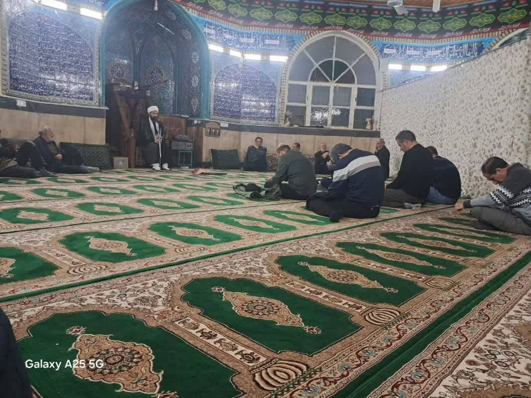 مراسم سوگواری امام جعفرصلدق(ع) در روستای گلیرد طالقان