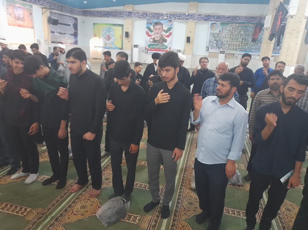 اجتماع مردم زابل در مراسم شهادت امام جعفر صادق(ع)