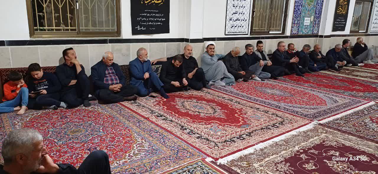 مراسم شهادت امام جعفر صادق(ع) در تولمات