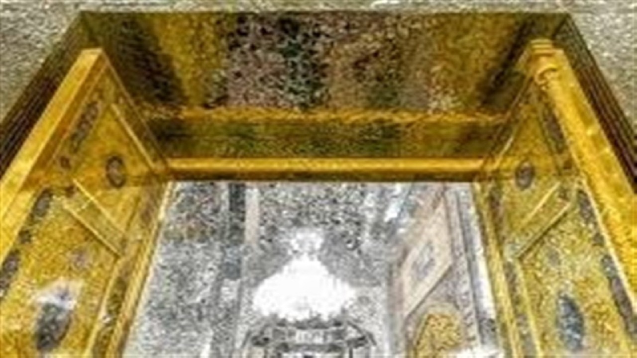 درب طلای حرم امام رضا (ع) آماده شد