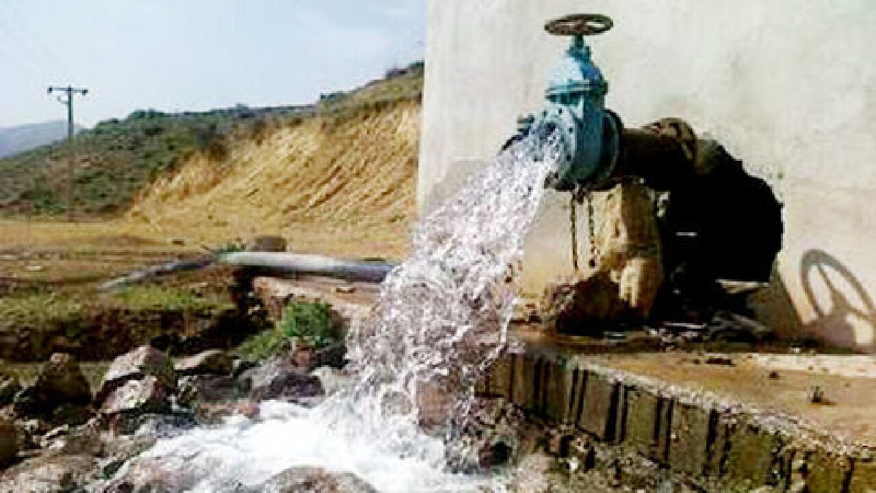 افتتاح شبکه آبرسانی در کنر