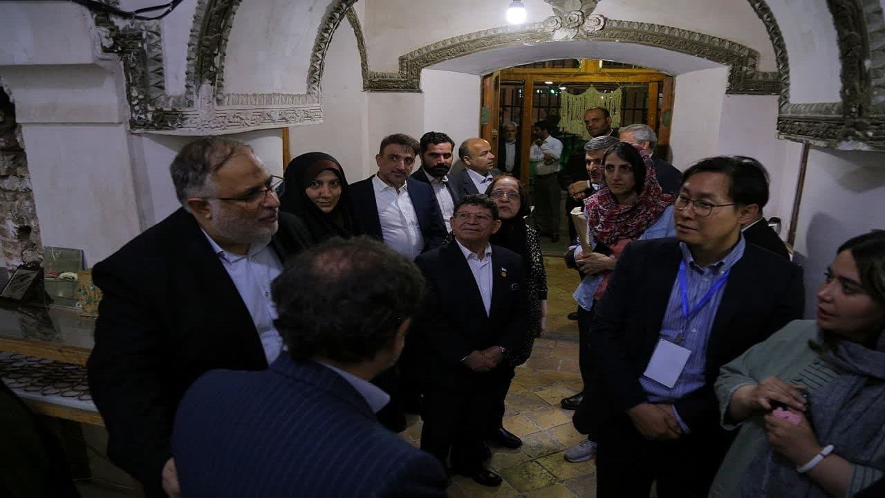 بازدید سفرای ۴ کشور خارجی از کلیسای کانتور