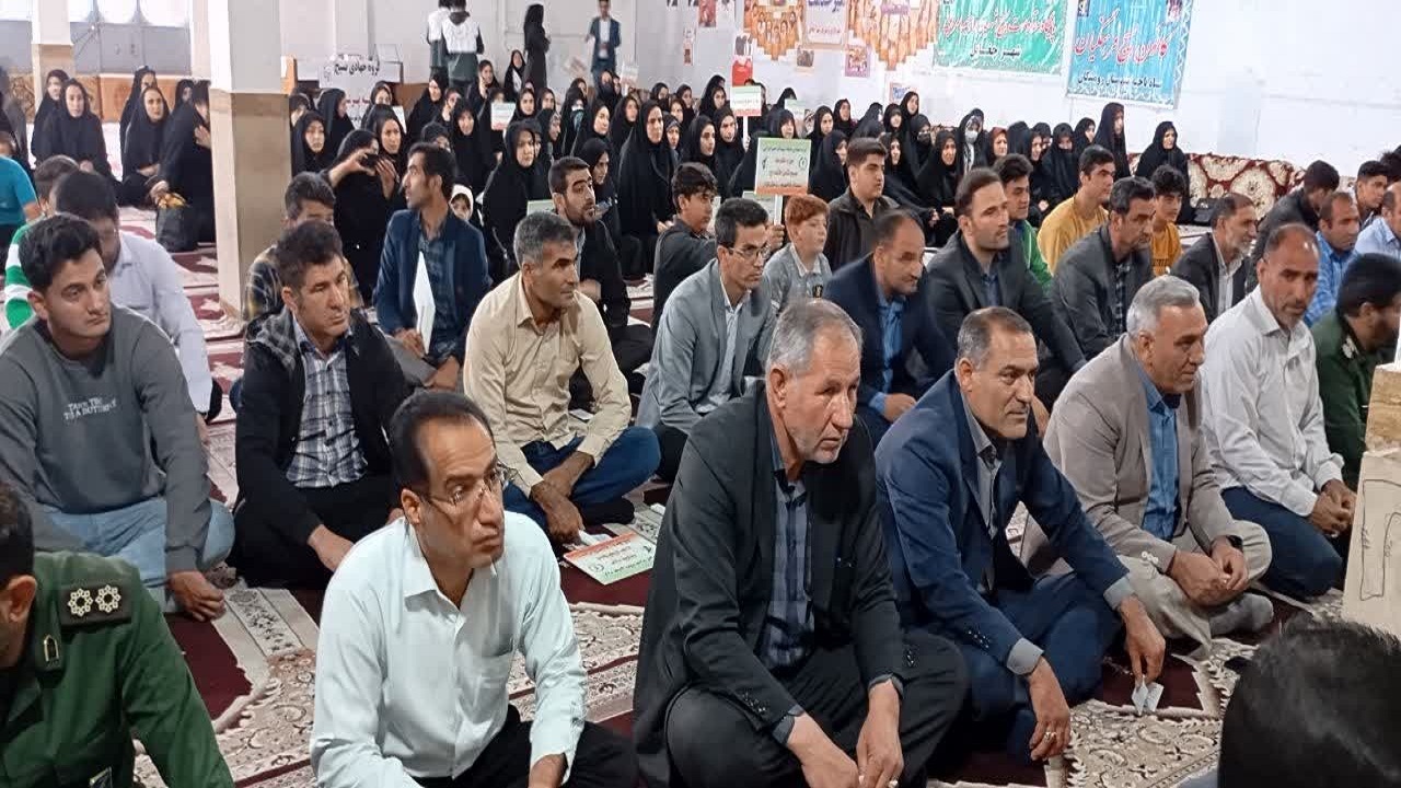گردهمایی جهادگران رومشکان همزمان با سالروز تأسیس سازمان بسیج سازندگی + تصاویر