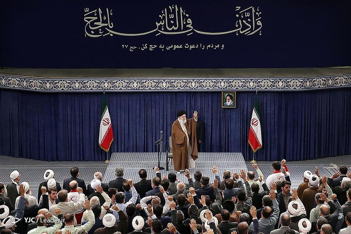 دیدار رئیس اقلیم کردستان عراق با رهبر انقلاب اسلامی