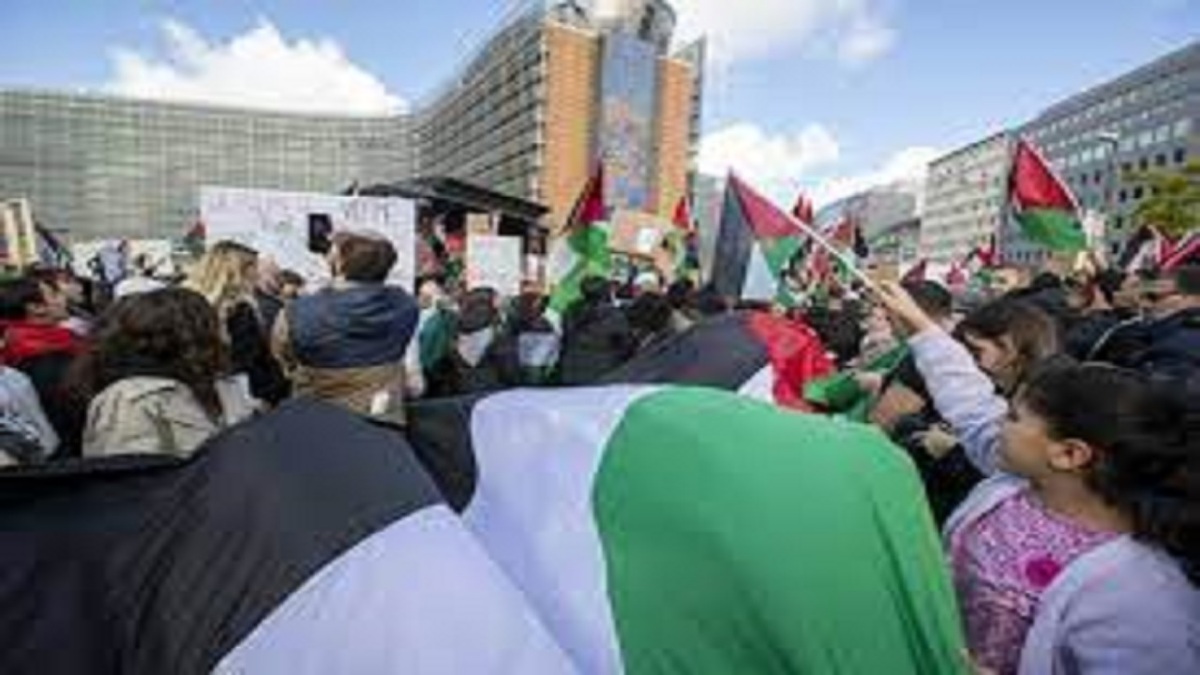 پذیرایی از حامیان فلسطین در غرب + فیلم