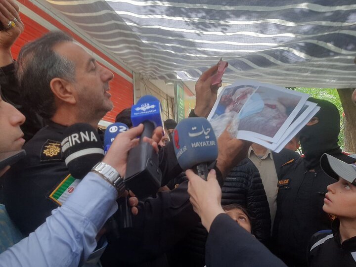 سرهنگ سعید راستی معاون عملیات پلیس اطلاعات تهران بزرگ