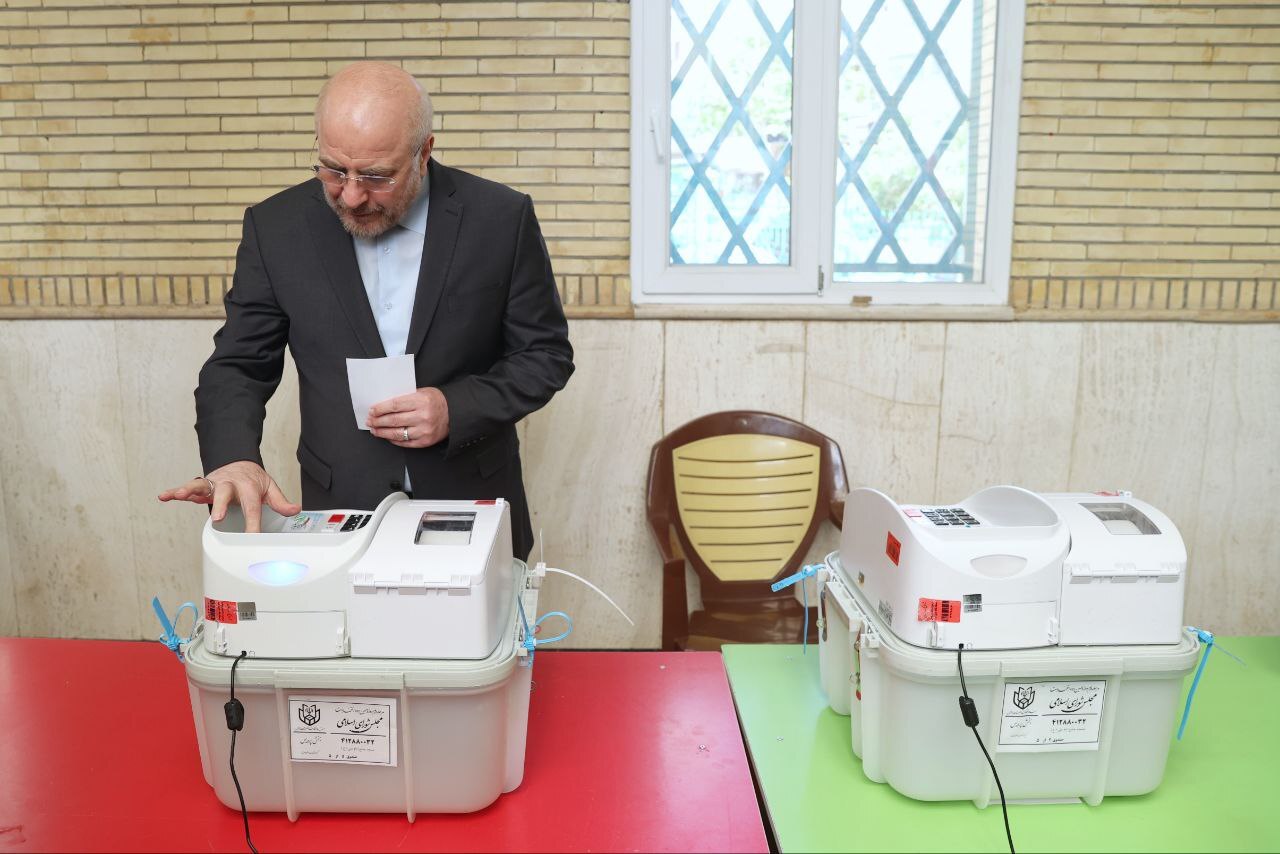 حضور قالیباف در انتخابات مجلس دوازدهم