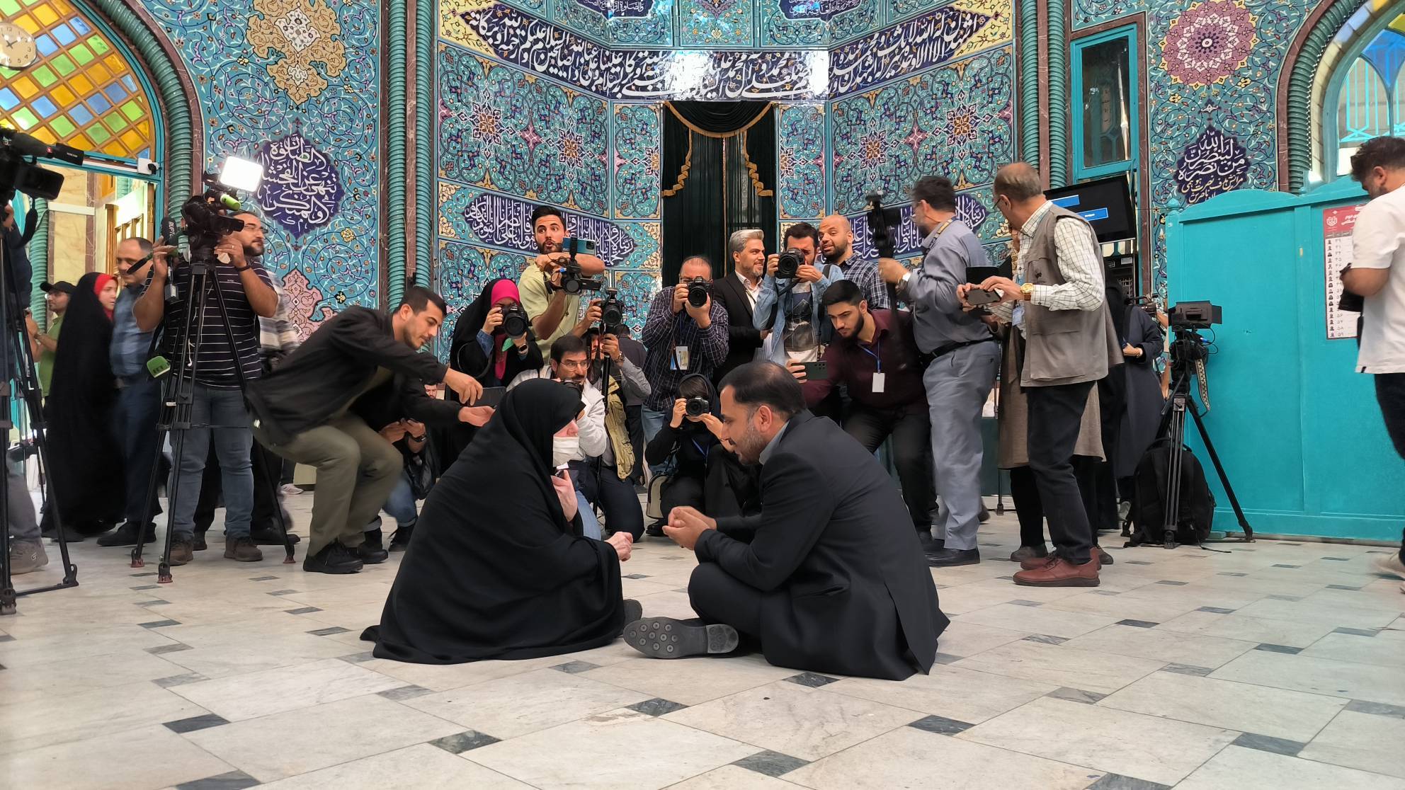 حضور عیسی پور در انتخابات