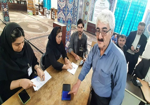 حضور پرشور مردم مغان در پای صندوق&zwnj; های رای+ تصاویر