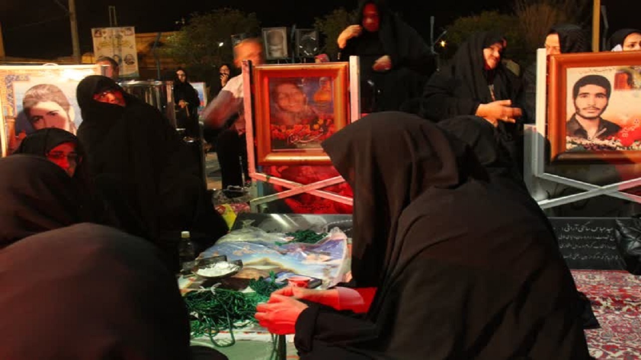 برگزاری مراسم سالگرد خاکسپاری شهید گمنام در آران و بیدگل + تصاویر