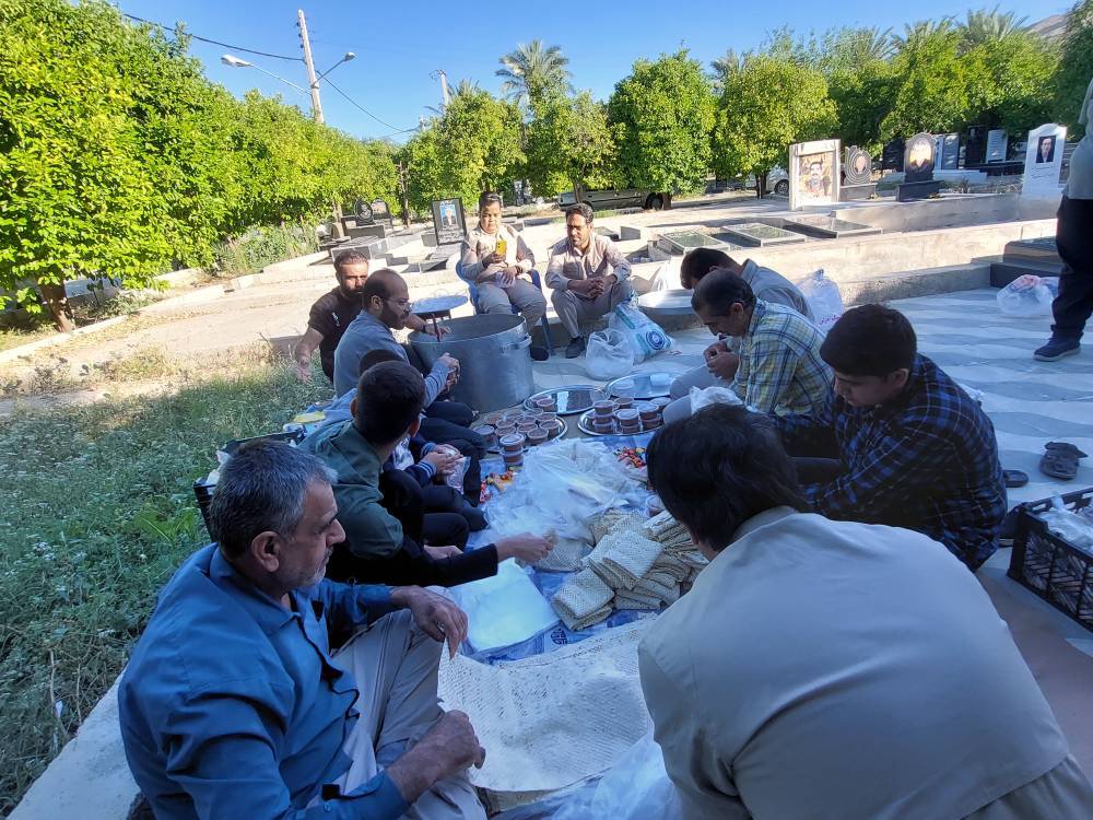 مراسم دعای ندبه در روستای الیف