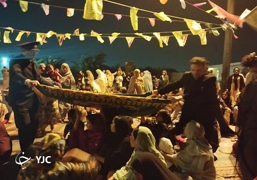 حضور خادمان رضوی در مسجد امام حسن مجتبی محله سنگ کن بندرعباس&nbsp;