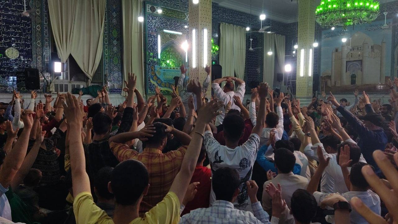 مولودی خوانی در میلاد حضرت معصومه