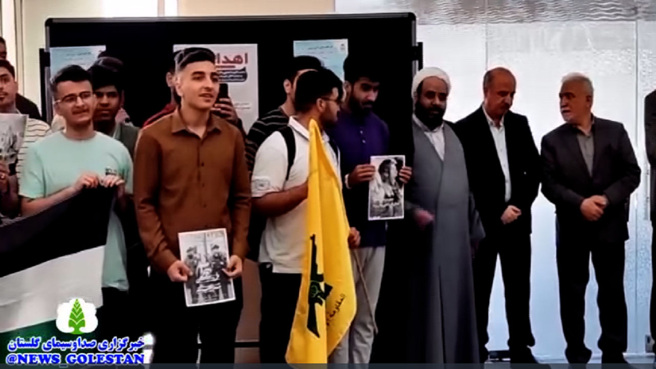دانشجویان بین الملل دانشگاه علوم پزشکی گلستان همراه با جنبش دانشجویان آمریکا و اروپا + فیلم