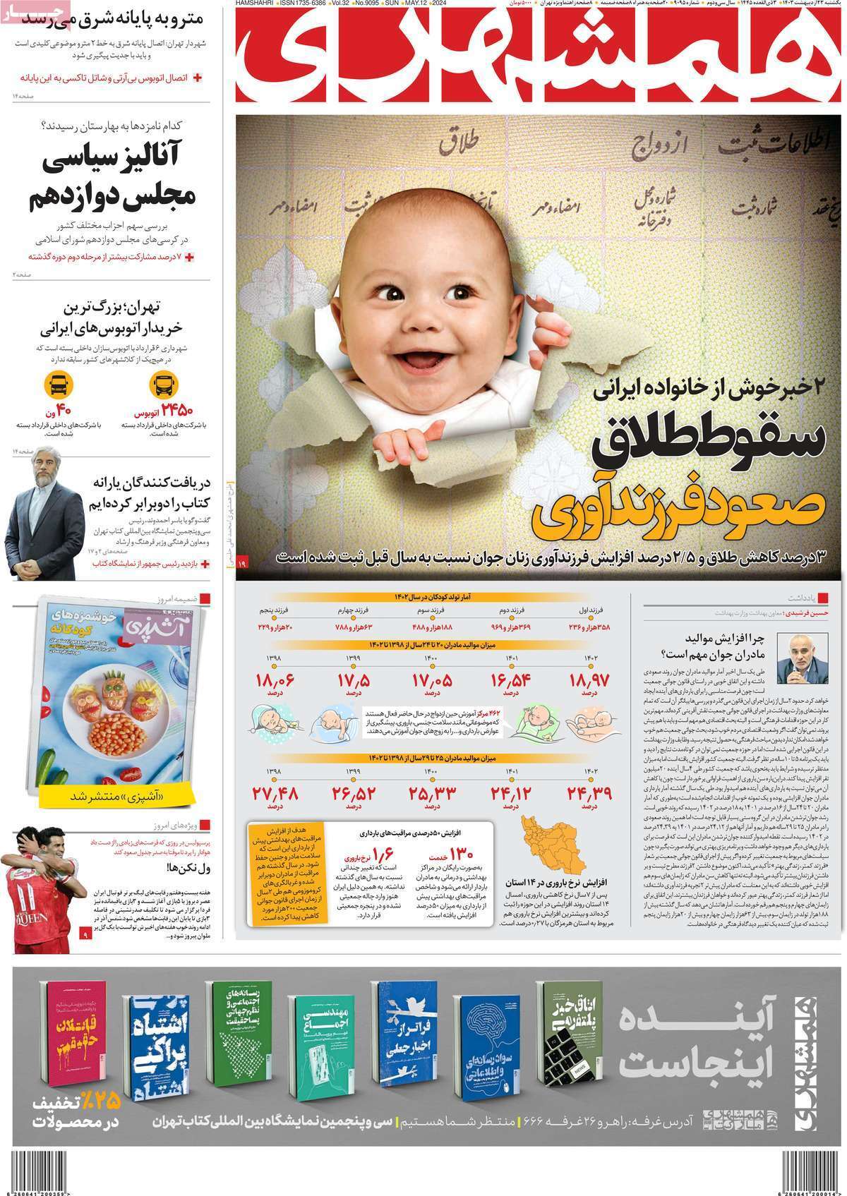 روزنامه  همشهری