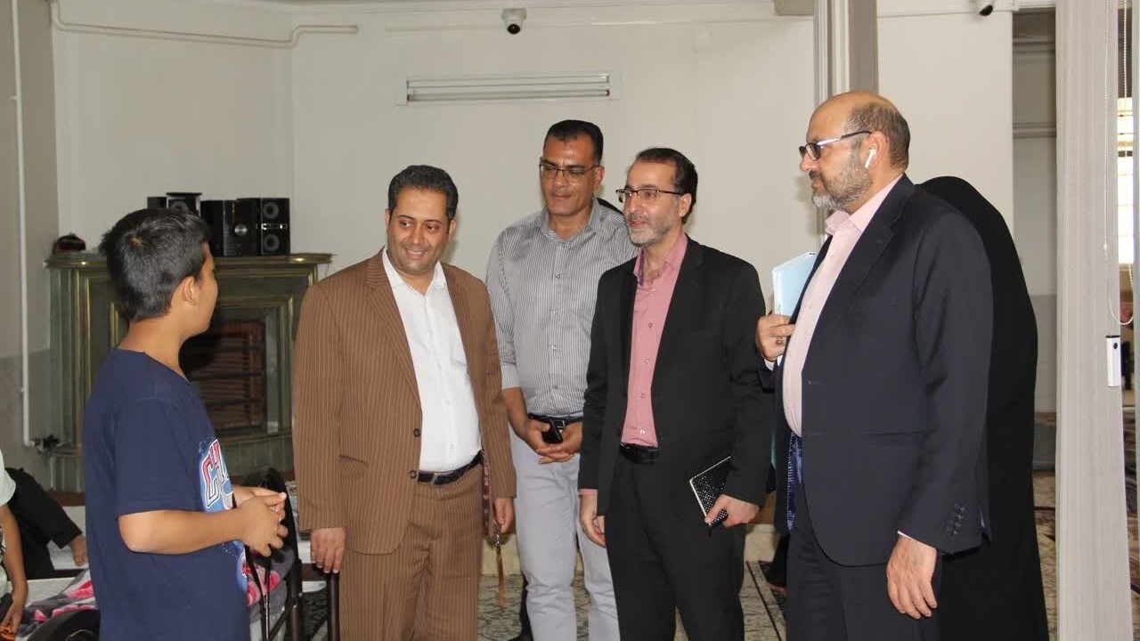 بازدید از مرکز کودکان کار بهزیستی استان یزد