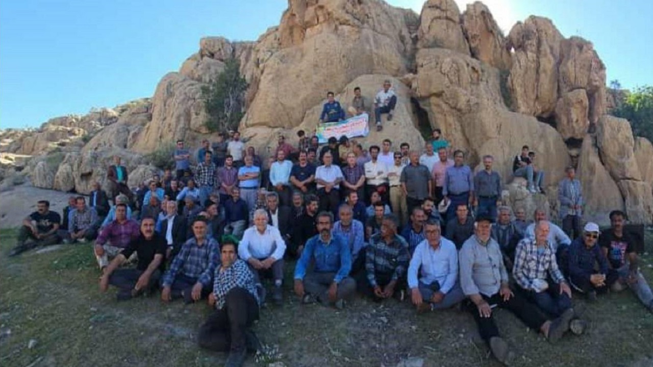 اردوی یک روزه پیشکسوتان در منطقه تفریحی پیچگان همزمان با دهه کرامت + تصاویر