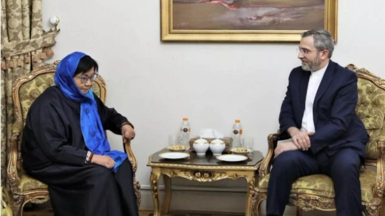 دیدار معاون وزارت خارجه ایران با رئیس یوناما