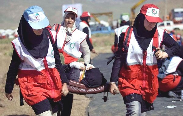 مانور زلزله و اسکان اضطراری در بجنورد