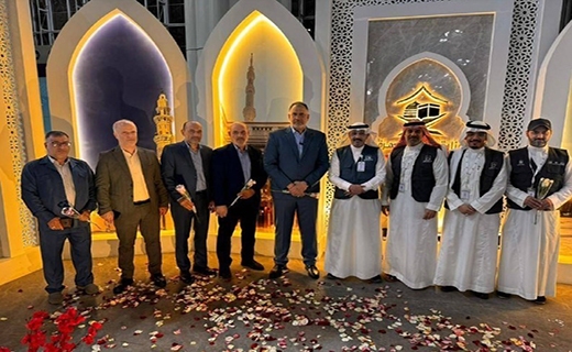 استقبال از نخستین گروه حجاج ایرانی در فرودگاه مدینه