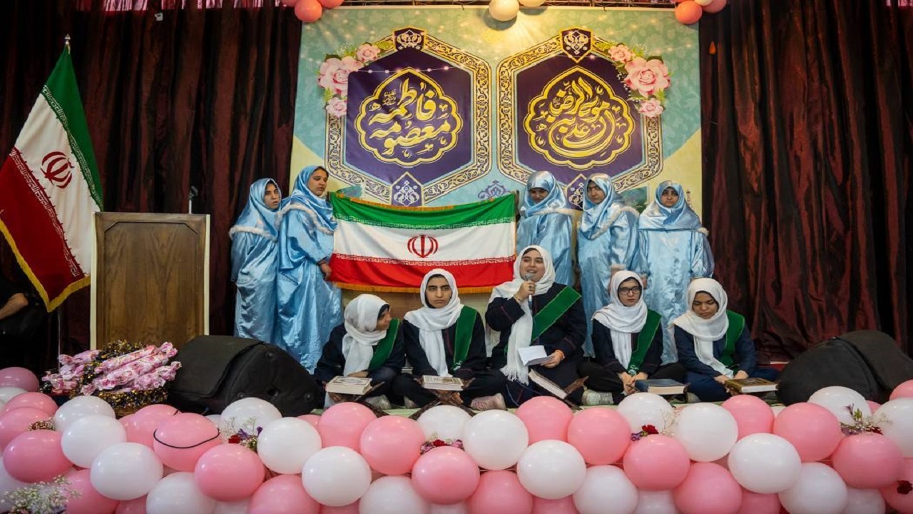 برگزاری مراسم جشن دخترانه در مجتمع آموزشی ابتدایی و متوسطه استثنایی رجاییه تهران + تصاویر 