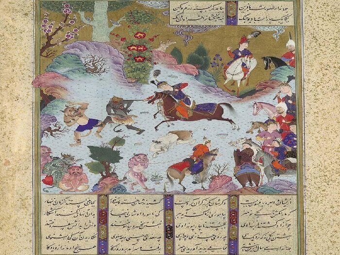 گنجینه زبان پارسی، وامدار حکیم سخن&zwnj;سرای توس
