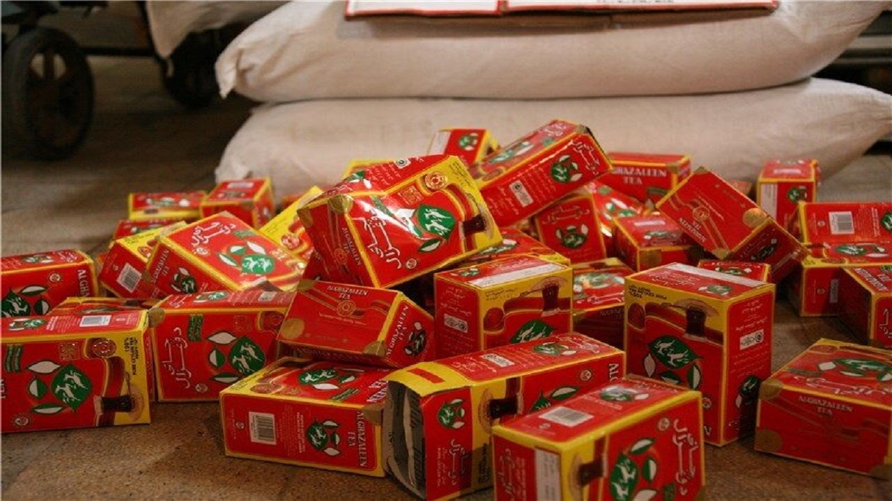 کشف ۱۵۰ تن چای احتکار شده در زاهدان