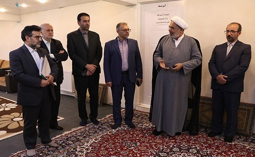 بازدید رئیس کل دادگستری گیلان از شهرستان سیاهکل