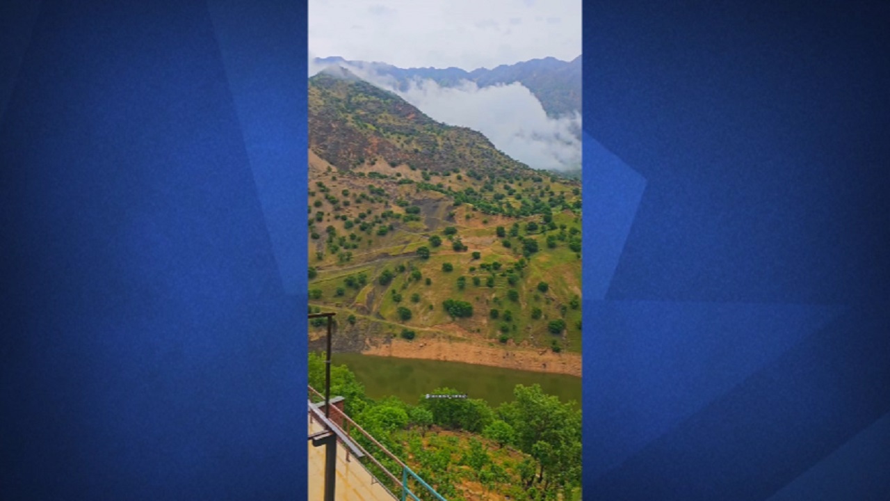 طبیعت بی‌نظیر روستای سلین کردستان + فیلم