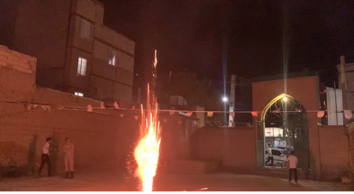 جشن دهه کرامت در روستای قشلاق جیتو