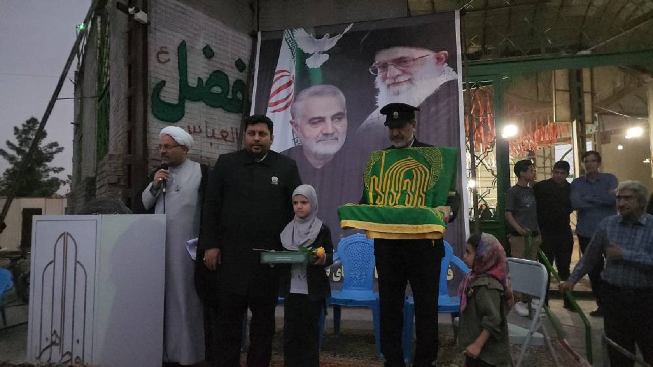 برگزاری جشن دهه کرامت در روستای فتح آباد زرند