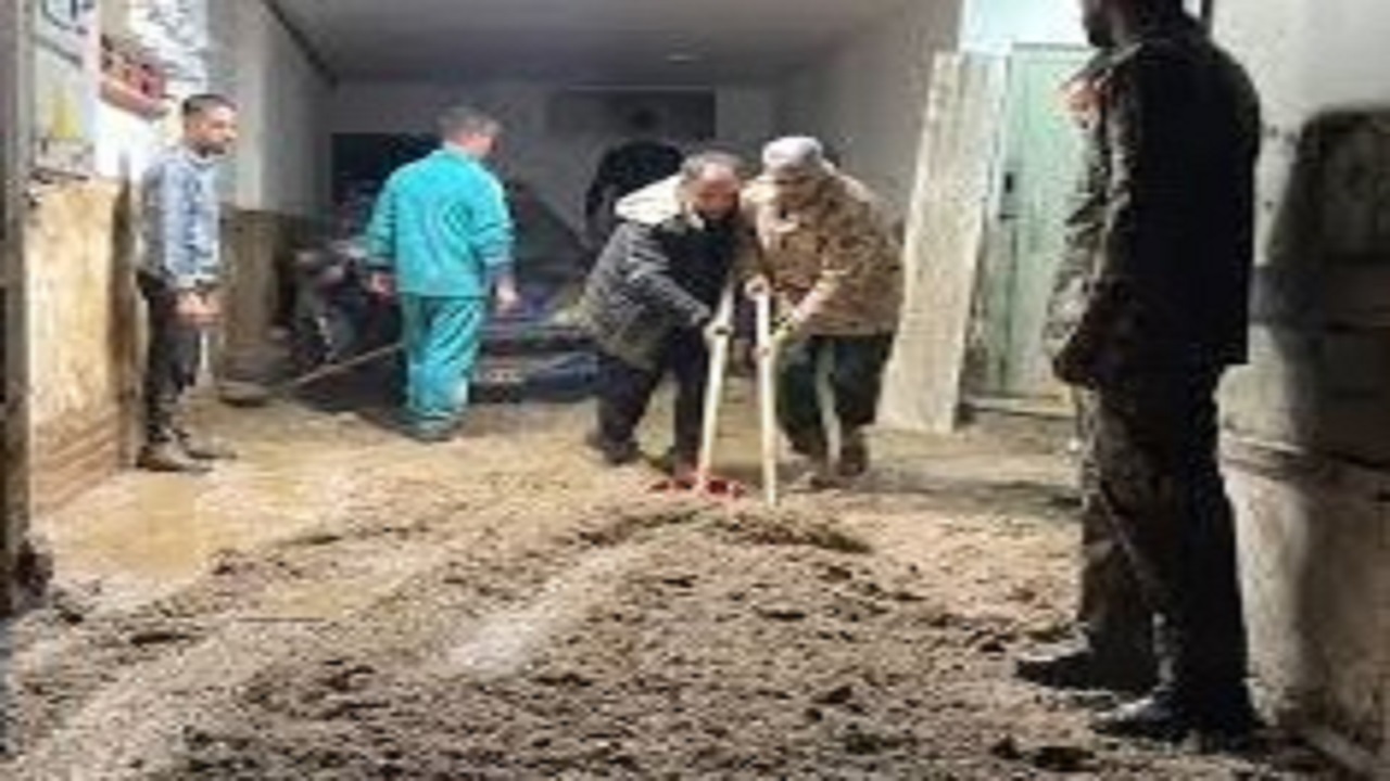امدادرسانی مردمی به سیل‌زدگان مشهدی + فیلم