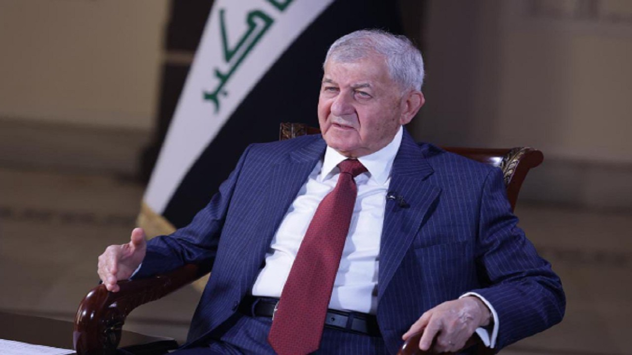 رئیس‌جمهور عراق: ایران هیچگونه دخالت نظامی در عراق ندارد