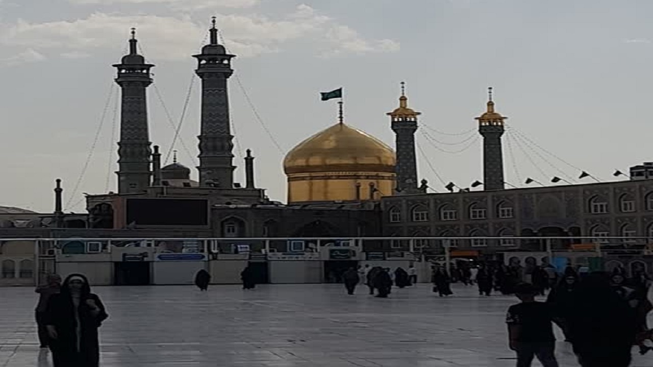 حال و هوای حرم حضرت معصومه (س) در دهه کرامت + تصاویر
