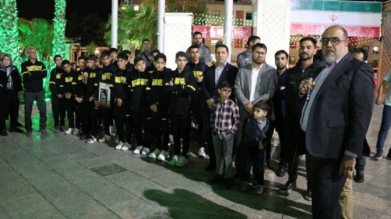 عزیمت تیم فوتبال زیر ۱۳ سال سپاهان به روسیه