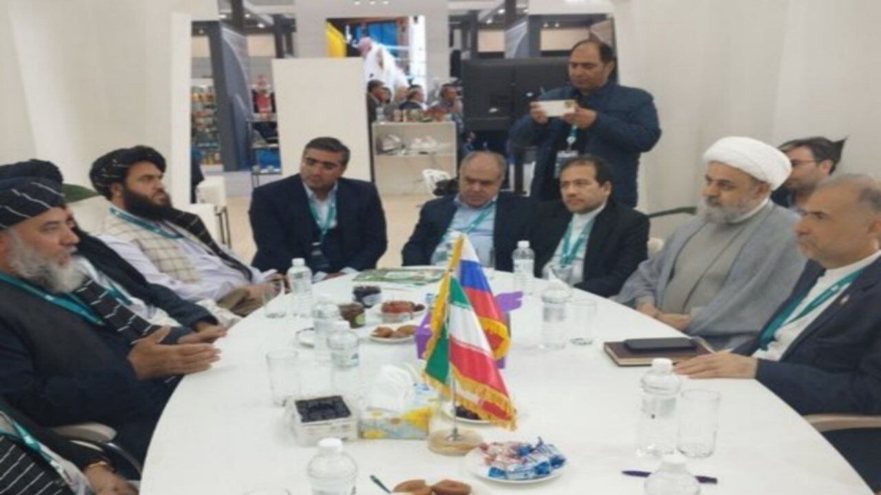 رایزنی وزیر تجارت طالبان با سفیر ایران در روسیه