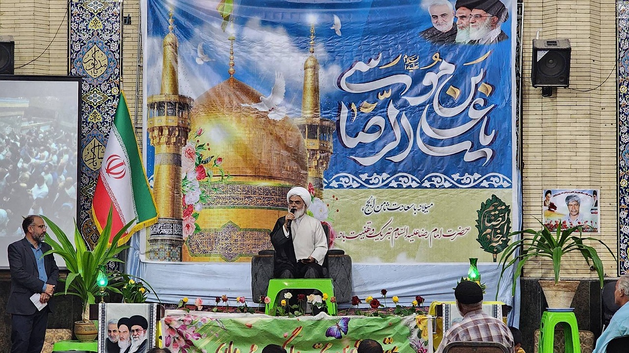 جشن دهه کرامت در ریحان شهر زرند