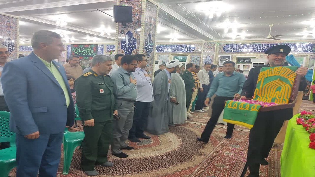 دلدادگان امام رئوف در شهر خنج میزبان کاروان زیر سایه خورشید شدند + تصاویر