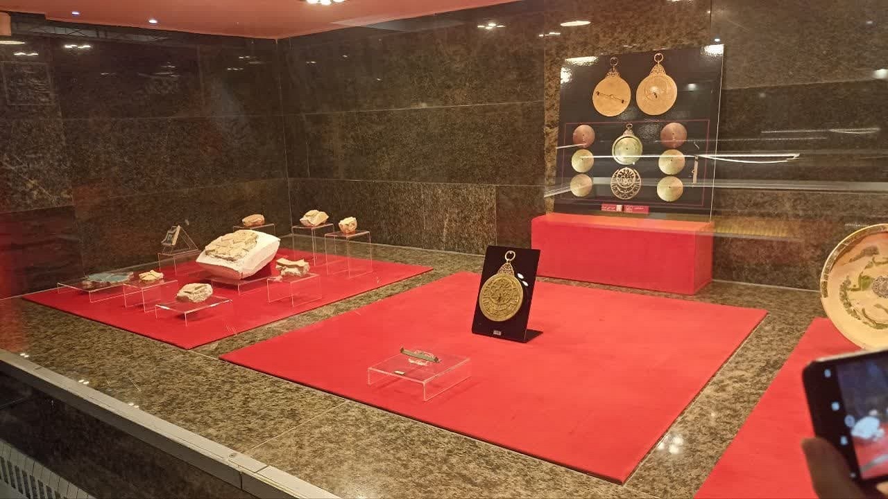 رونمایی از اسطرلاب سلجوقی در موزه شهر قزوین+ فیلم